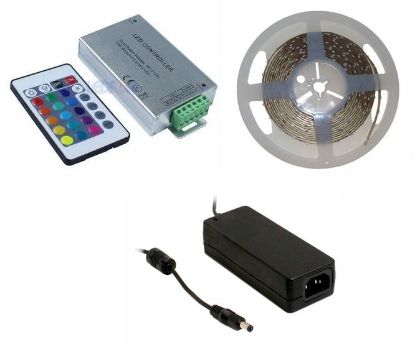 Picture of 220V IP20 5m RGB LED STRIP KIT